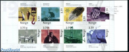 Delcampe - Norway 1997 Norwegian Post 8v In Booklet, Mint NH, Science - Sport - Mining - Athletics - Olympic Winter Games - Post .. - Neufs