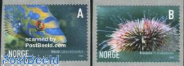Delcampe - Norway 2006 Marine Life 2v S-a, Mint NH, Nature - Fish - Ungebraucht