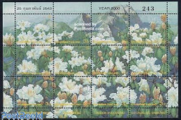 Delcampe - Thailand 2000 Doi Chiang Dao Mountains 12v M/s, Mint NH, Nature - Sport - Various - Flowers & Plants - Mountains & Mou.. - Klimmen