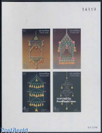 Delcampe - Thailand 1991 Room Decorations S/s Imperforated, Mint NH, Art - Art & Antique Objects - Tailandia