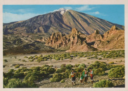 Delcampe - España Tenerife Islas Canarias Paisaje Parque Nacional Teide Oblitérada #PBD476.A - Málaga
