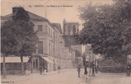 Delcampe - France - 10 - Troyes - Le Théâtre Et La Madeleine -  13 403 - Troyes