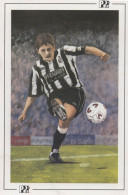 Delcampe - Peter Beardsley Newcastle FC Football Taking Penalty Postcard - Fussball