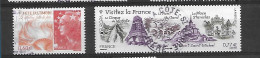 Delcampe - YT 4688 + YT 4696 Oblitérés, Vendus En L'état - Année 2012 - Oblitérés
