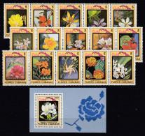 Delcampe - Flowers Orchids 1983 Cuba MNH(**) Mi 2778-2792 Mi 79 (10598) - Orchidee