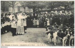 Delcampe - CHASSE A COURRE BENEDICTION DE LA MEUTE - Jagd