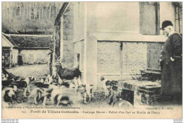 Delcampe - 02 CHASSE A COURRE VILLERS COTTERETS EQUIPAGE MENIER HALLALI DU CERF AU MOULIN DE FLEURY - Jagd
