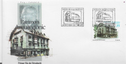 Delcampe - 3895 FDC Andorra La Vella  2000, Patrimonio Arquitectónico - Briefe U. Dokumente
