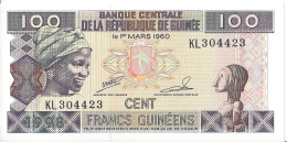 Delcampe - #1584 - Guinée 100 Francs 1998 - Guinée