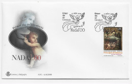 Delcampe - 3895 FDC Andorra La Vella  2000, Nadal, Navidad - Briefe U. Dokumente