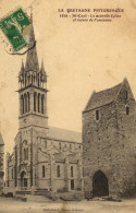 Delcampe - SAINT-CAST - La Nouvelle Eglise Et Ruines De L'Ancienne - Saint-Cast-le-Guildo