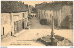 Delcampe - 39 BEAUFORT LA FONTAINE ET LA GRANDE RUE - Beaufort
