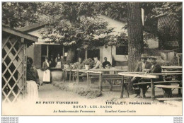 Delcampe - 63 ROYAT LES BAINS AU PETIT VINCENNES THOLLET PROPRIETAIRE AU RENDEZ VOUS DES PROMENEURS - Royat
