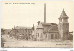 Delcampe - MONTMEDY  STATION ELECTRIQUE HOPITAL MILITAIRE EDIT GODART - Montmedy