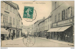 Delcampe - 69 L'ARBRESLE RUE CENTRALE - L'Abresle