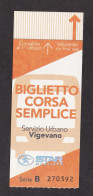 Delcampe - Vigevano, Italy - Single Journey Transport Ticket - 2026 - Europa
