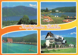 Delcampe - Miedzybrodzie Bialskie Panorama Liegewiese Schwimmbad Pensjonat Andaluzja - Polen