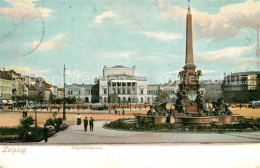 Delcampe - LEIPZIG Sachsen Augustusplatz - Leipzig