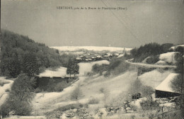 Delcampe - CPA Xertigny Pris De La Route De Plombieres Hiver - Xertigny