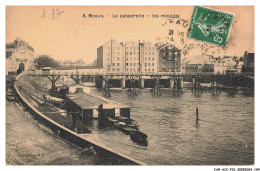 Delcampe - CAR-ACCP10-0737-77 - MEAUX - La Passerelle - Les Moulins - Meaux