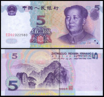 Delcampe - China 5 Yuan/RMB, 1999, Paper, UNC - Chine