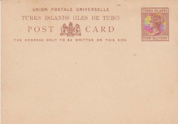 Delcampe - Turks Islands Higgins & Gage 1 Unused. - Turks E Caicos