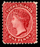 Delcampe - Turks Islands Scott 54 Unused Hinged. - Turks E Caicos