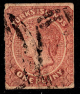 Delcampe - Turks Island Scott 5 Used With Perforations Trimmed. - Turks E Caicos