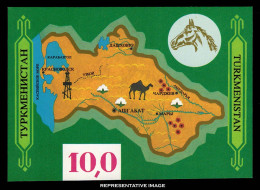 Delcampe - Turkmenistan Scott 9 Mint Never Hinged. - Turkmenistan