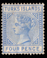 Delcampe - Turks Islands Scott 43 Unused No Gum. - Turks E Caicos