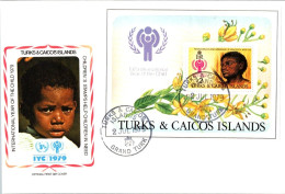 Delcampe - Turks And Caicos Islands Scott 390 Unaddressed. - Turks E Caicos