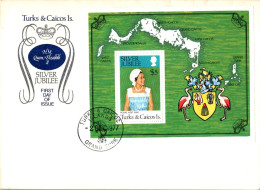 Delcampe - Turks And Caicos Islands Scott 324 Unaddressed. - Turks E Caicos