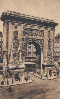Delcampe - CPA    France   75   Paris  10ème   Porte Saint Martin   Editeur : Boisson  Rue Du Temple à Paris - Paris (10)