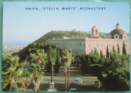 Delcampe - ISRAEL HAIFA MT CARMEL STELLA MARIS MONASTERY VINTAGE PHOTO POSTCARD CARTE POSTALE ANSICHTSKARTE CARTOLINA POSTKARTE - Israel