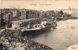 Delcampe - DIEPPE , La Gare Maritime - Dieppe