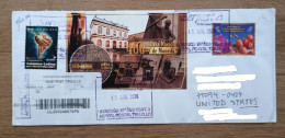 Delcampe - Peru Cover With Recent Stamps Sent To US - Peru