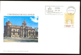 Delcampe - ESPAÑA TARJETA MAXIMA 1985 UNIVERSIDAD DE VALLADOLID - EDIFIL 2780 - YVERT 2399 - Cartes Maximum