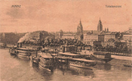 Delcampe - ALLEMAGNE - Mainz - Totalansicht - Port Fluvial - Ludwig Feist  - CPA - Mainz