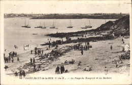 Delcampe - CPA SAINT-JACUT-DE-LA-MER Plage Du Rougeret - Saint-Jacut-de-la-Mer