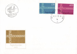 Delcampe - Yougoslavie - FDC Europa 1971 - FDC