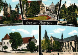Delcampe - Paderborn Schloss Altstadt Kirche - Paderborn