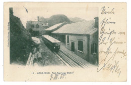 Delcampe - CH 51 - 9698 HONG KONG, Peak Tramway Station, China - Old Postcard - Used - 1905 - China