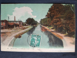 Delcampe - Roanne - L'Allée Du Canal - LL - Roanne