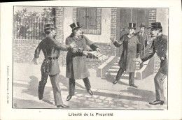 Delcampe - CPA Liberte De La Propriete - Ereignisse