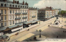 Delcampe - CPA Valence Place De La Republique - Valence