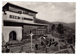 Delcampe - 35854 " VALSESIA SCOPELLO-ALPE MERA-ALBERGO CAPRICORNO " ANIMATA-VERA FOTO-CART.POST. NON SPED. - Sonstige & Ohne Zuordnung