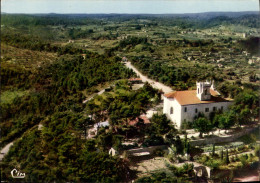 Delcampe - CPSM Notre Dame De Graces Cotignac Var Pelerinage Historique De France Vue Aerienne - Cotignac
