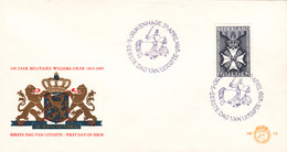 Delcampe - 8,0072 NVPH FDC PTT Post E 72 839    Militaire Willems-Orde 150 Ans Enveloppe 1er Jour FDC PB 29-4-1965 150 Jaar 150 Yea - FDC