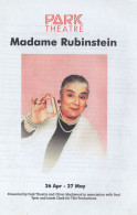 Delcampe - Madame Rubinstein Polish Jewish Cosmetics Irish Theatre Programme - Theater