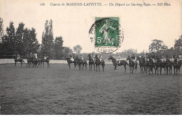 Delcampe - 78 - MAISON LAFFITTE - SAN30020 - Un Départ Au Starting Gate - Maisons-Laffitte